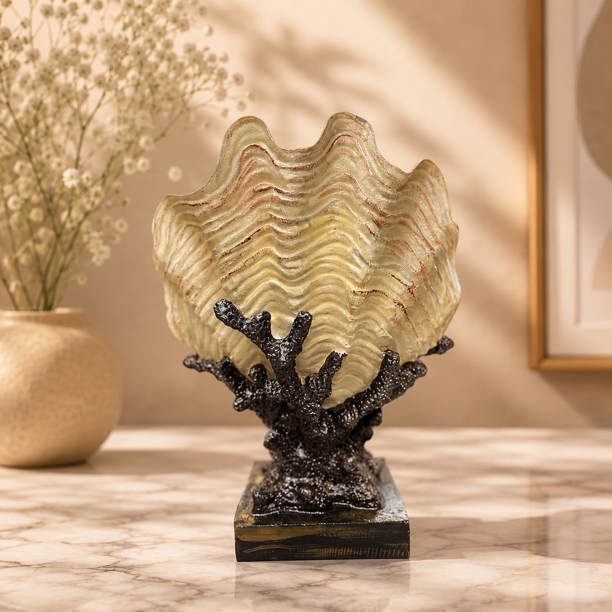 Monstera Deliciosa in a plain pot