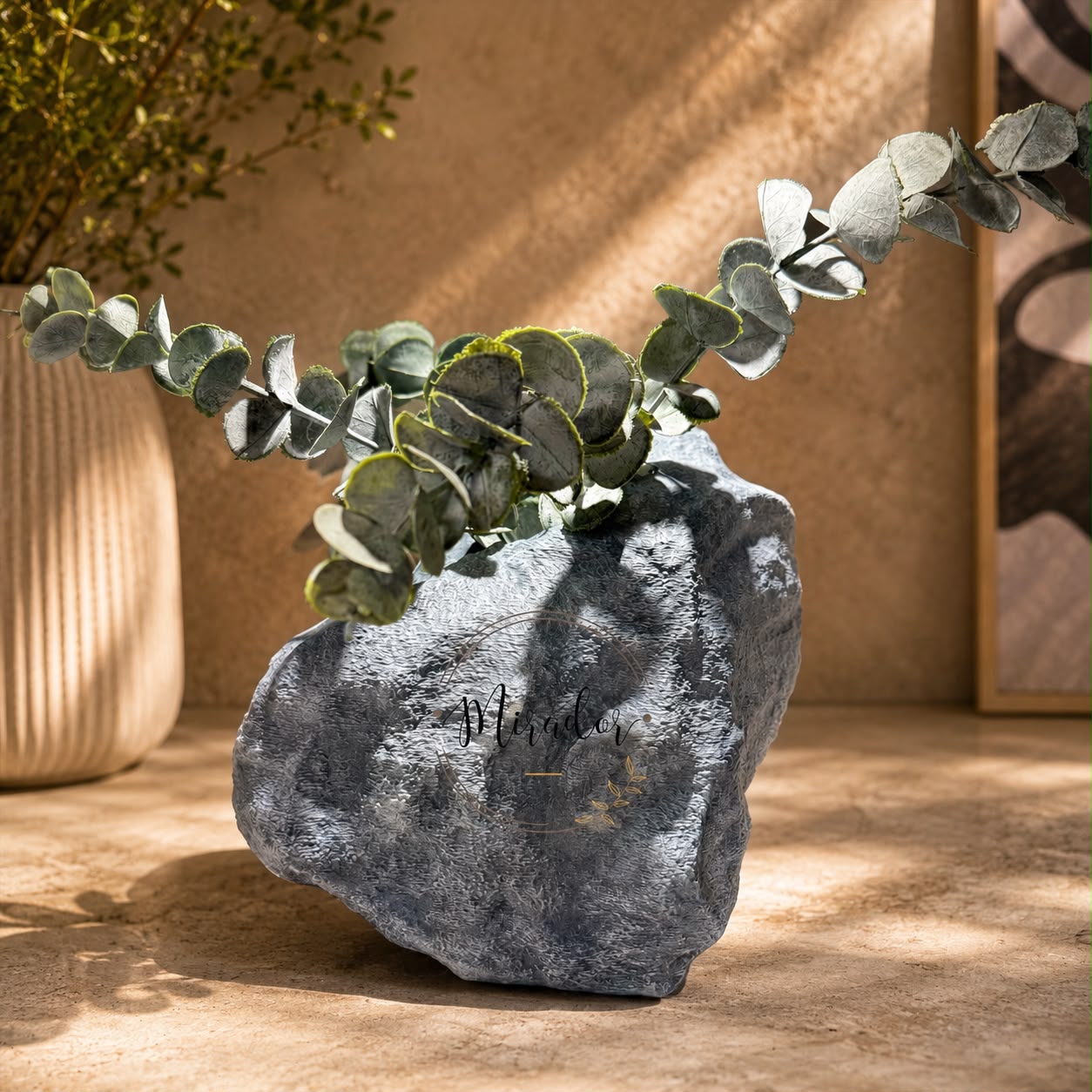 Monstera Deliciosa in a plain pot