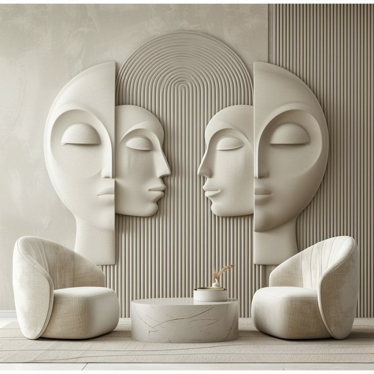 دیوارکوب چهره مدرن