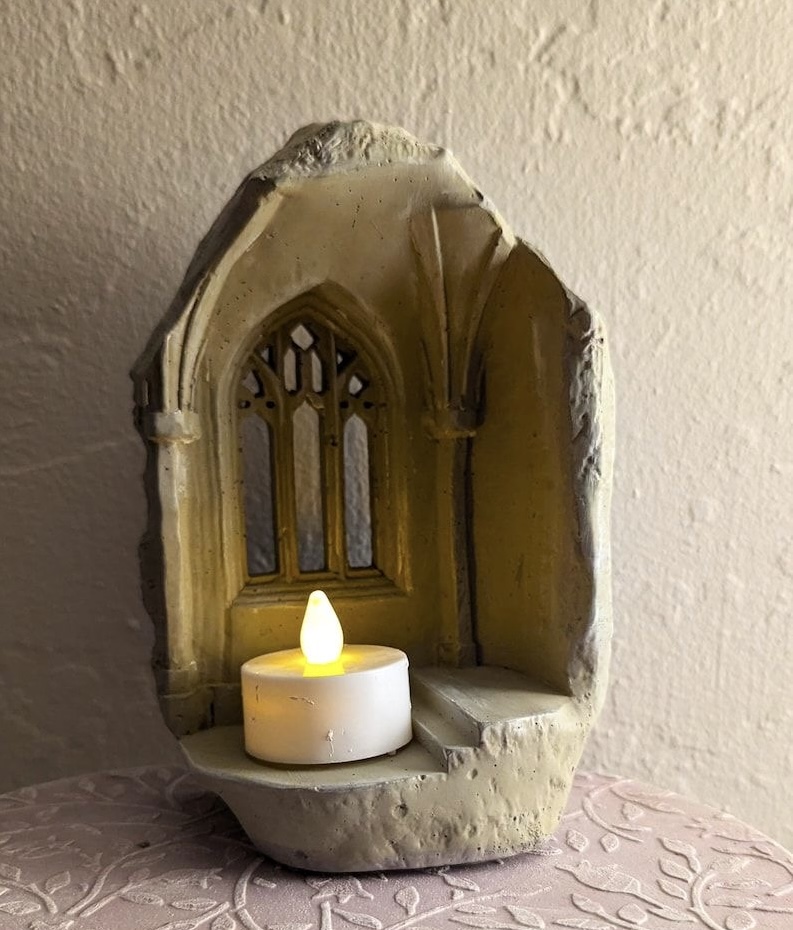 جا شمعی پنجره امید 