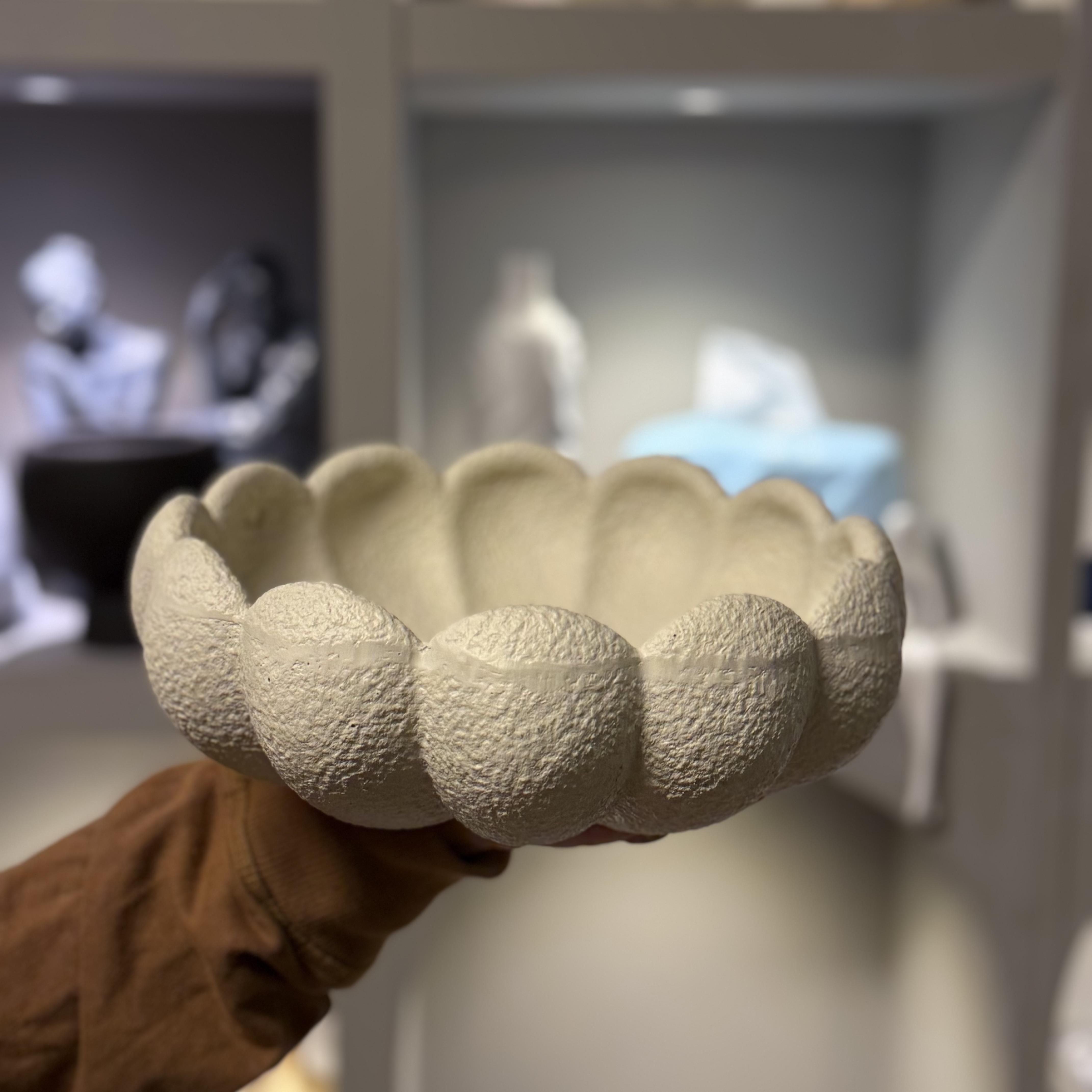 کاسه طرح گل 