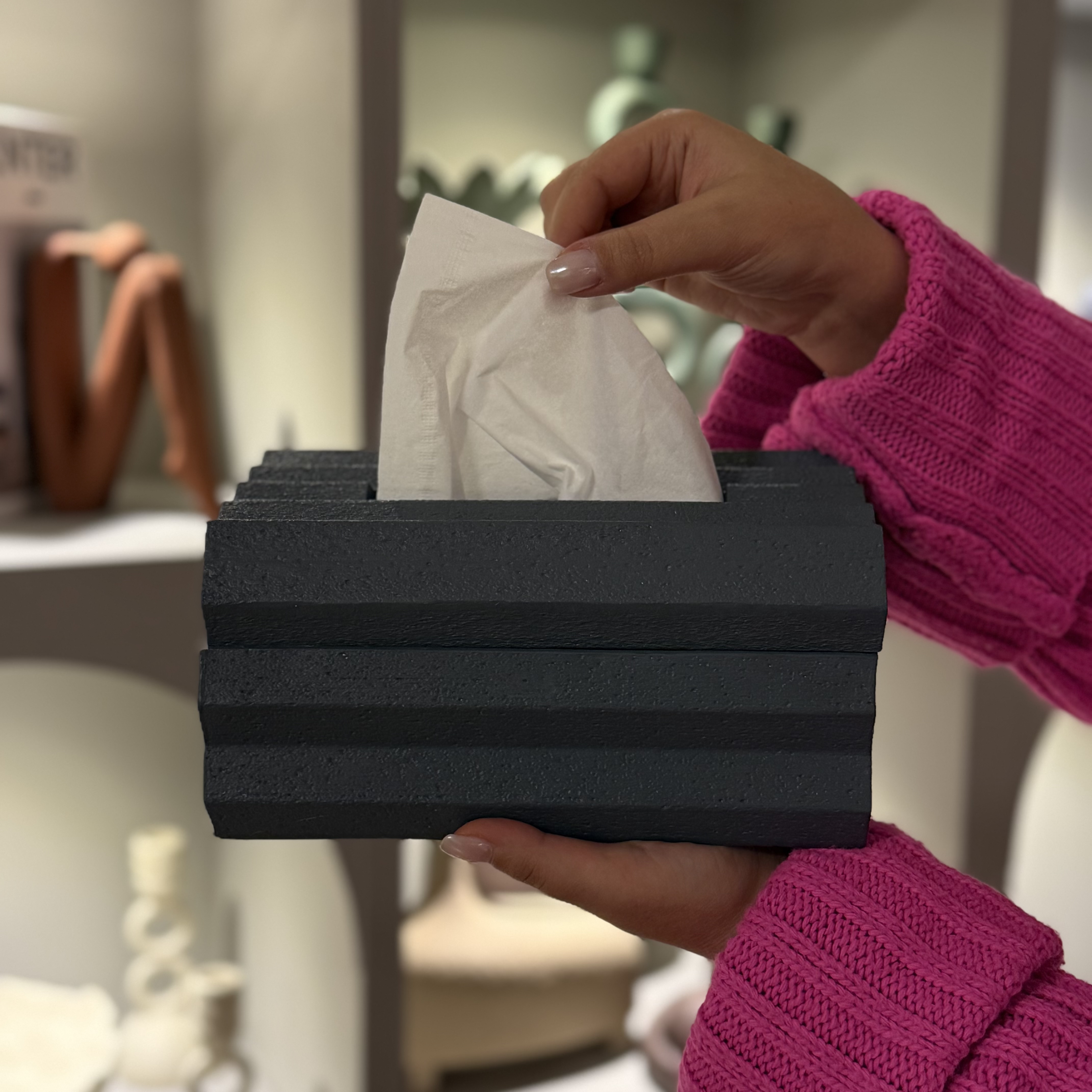 جا دستمالی هندسی مدرن