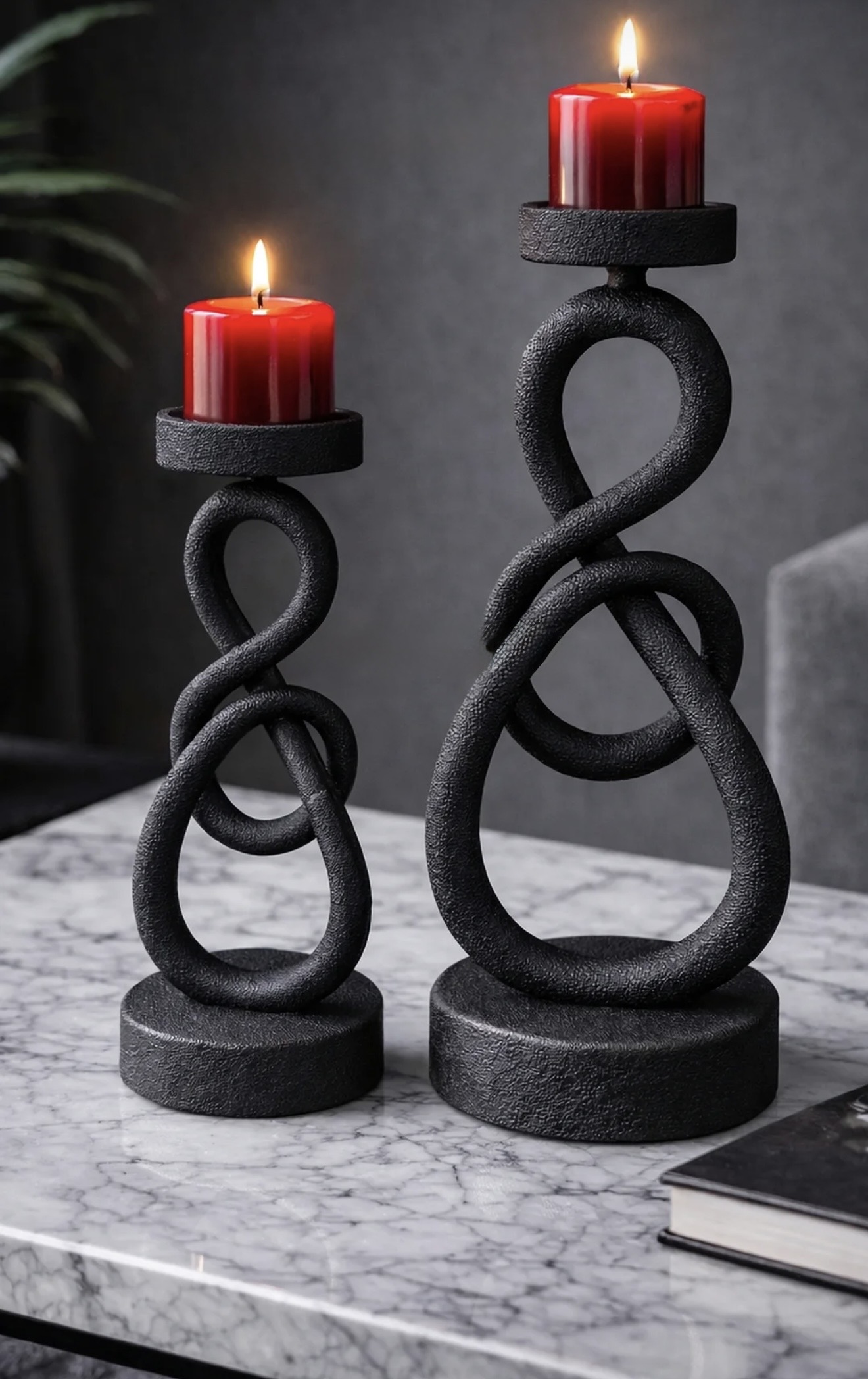 جا شمعی پیچک